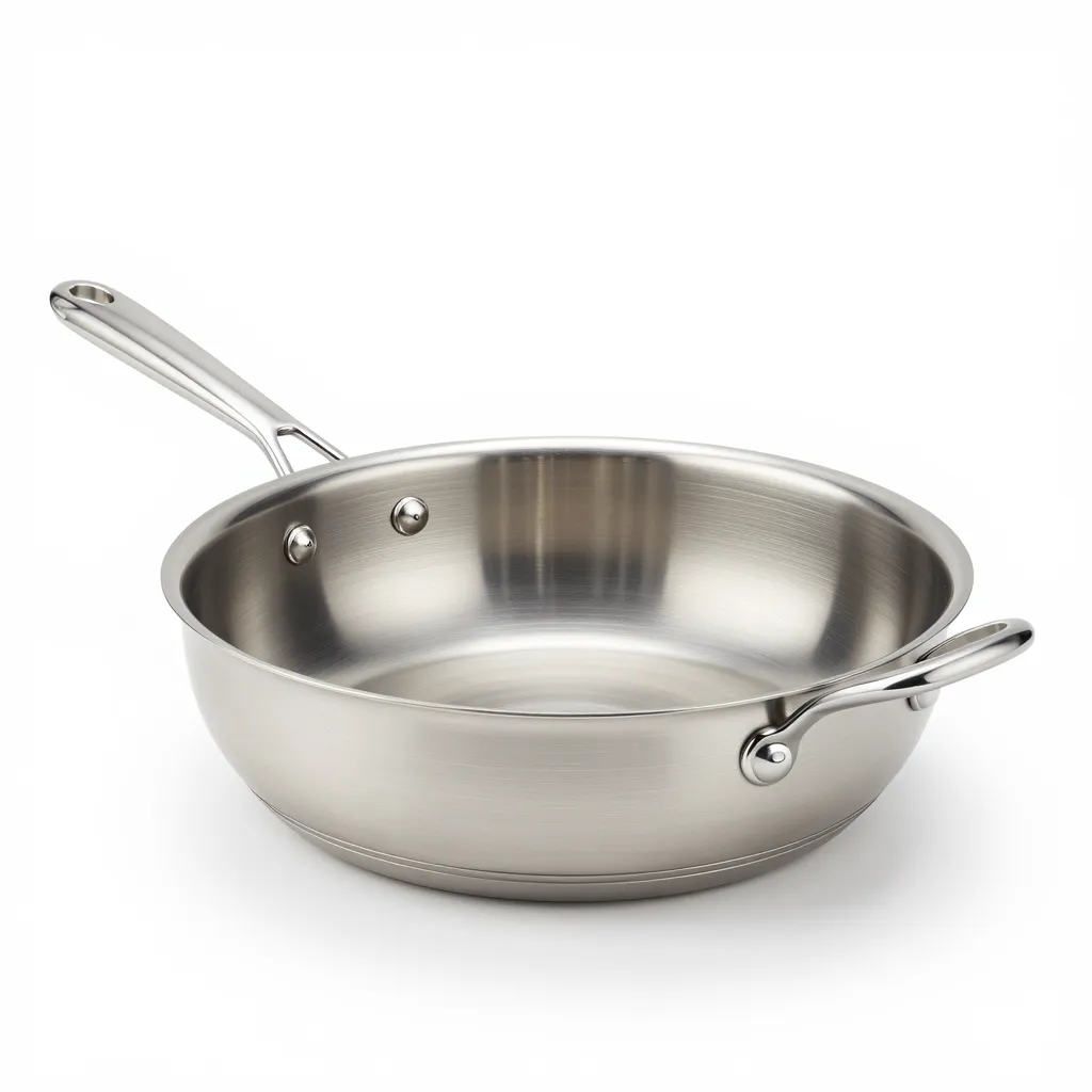 Gezonde pan zonder anti-aanbaklaag