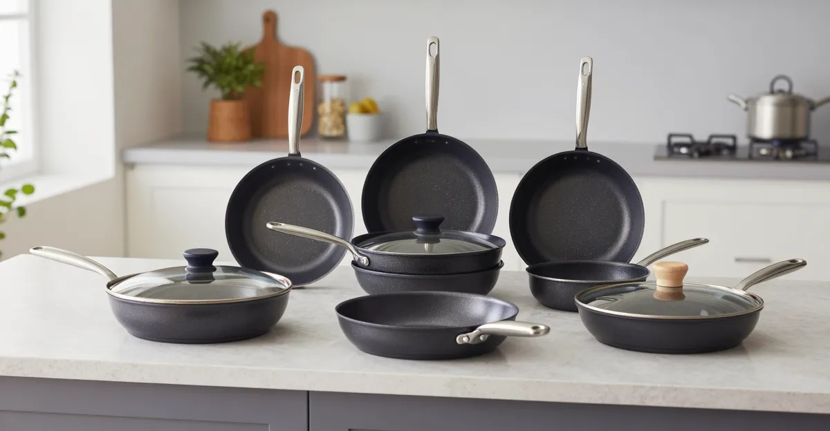 Collectie gezonde pannen