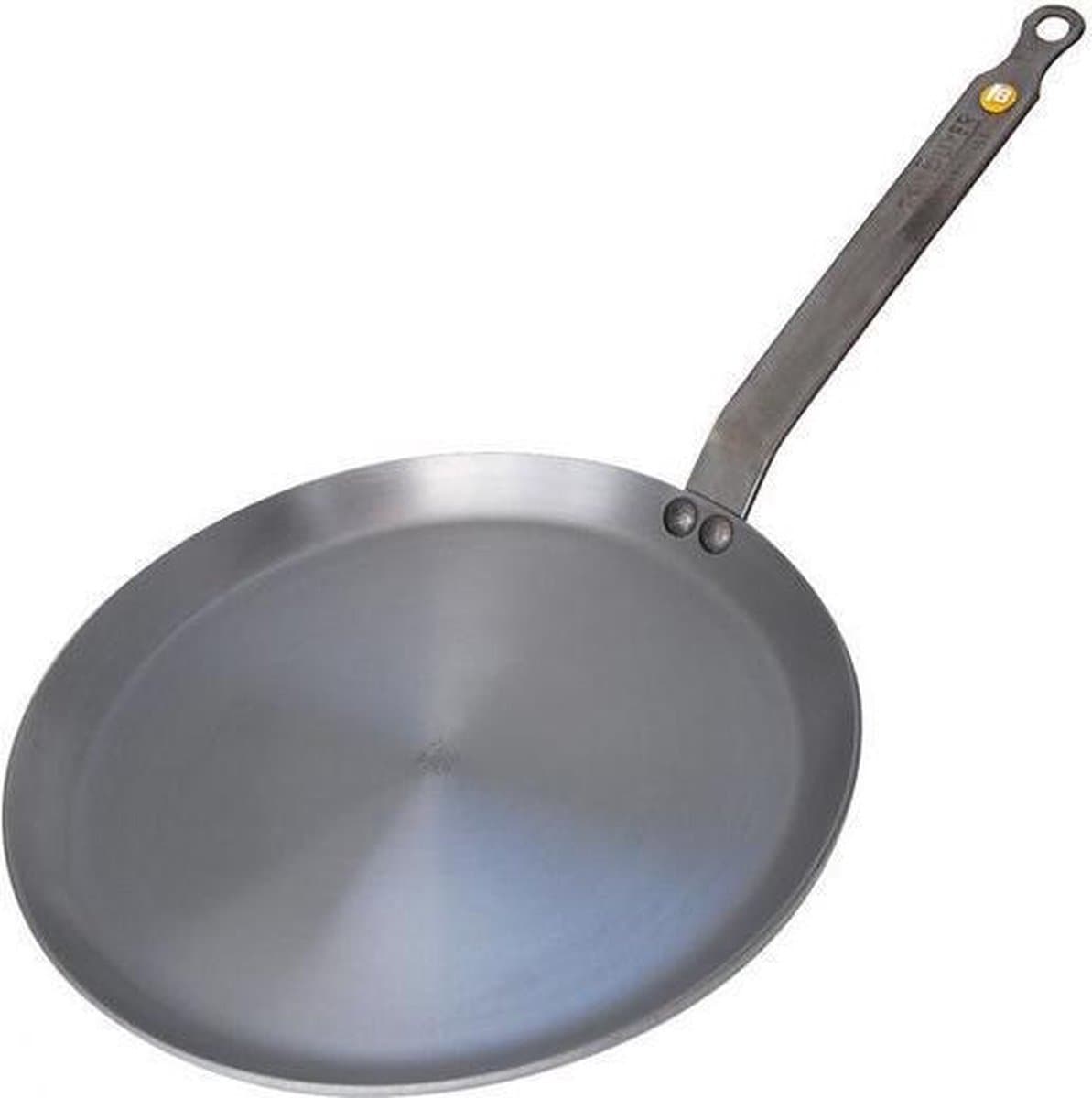 DeBuyer Mineral B Pannenkoekenpan - Ø 30 cm - Plaatstaal - PFAS-vrij