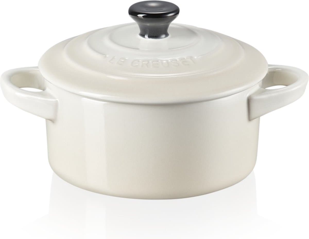 Le Creuset Serveerpannetje / Mini Braadpan - Signature - Meringue - ø 10 cm / 250 ml